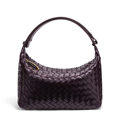 Braided Vegan Leather Shoulder Bag Acalora