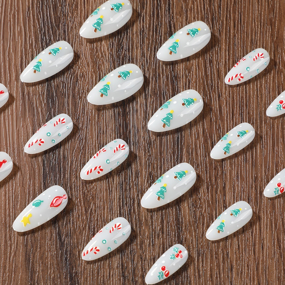 Christmas Art Nails Acalora