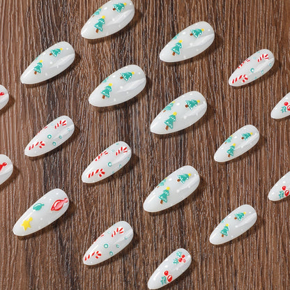 Christmas Art Nails Acalora