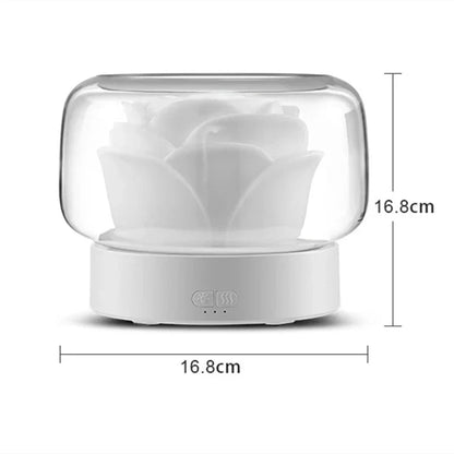 Skanto | Aromatherapy Humidifier – Elegant Ultrasonic Diffuser with LED & Essential Oil Function
