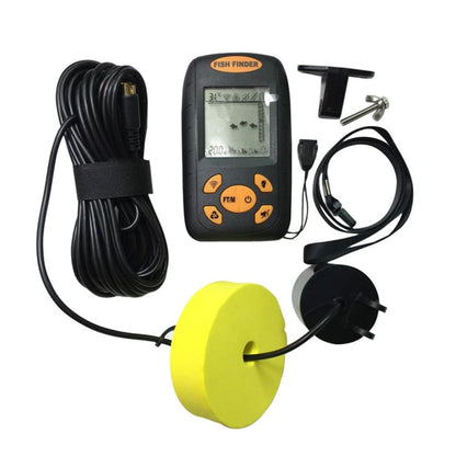 Skanto | Portable Fish Finder, Water Depth and Temperature Fish Finder with LED Sonar Sensor and LCD Display
