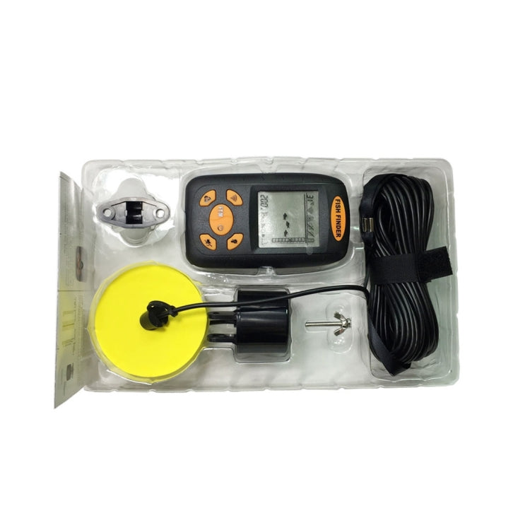 Skanto | Portable Fish Finder, Water Depth and Temperature Fish Finder with LED Sonar Sensor and LCD Display