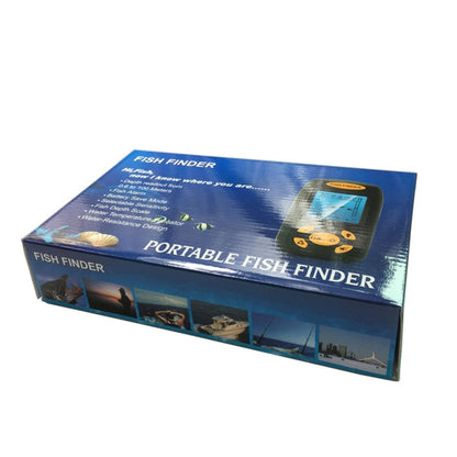 Skanto | Portable Fish Finder, Water Depth and Temperature Fish Finder with LED Sonar Sensor and LCD Display
