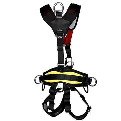 Skanto | XINDA XDA9516 Outdoor Climbing Polyester High-Strength Rope Adjustable Descender Full Body Safety Harness