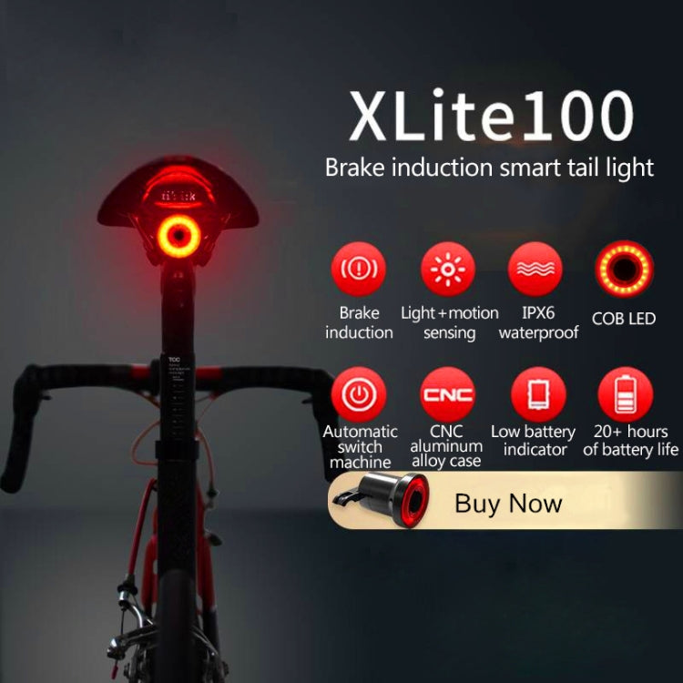 Brehn | XLITE100- ETA100 IPX-6 detachable USB rechargeable smart sensor brake tail light
