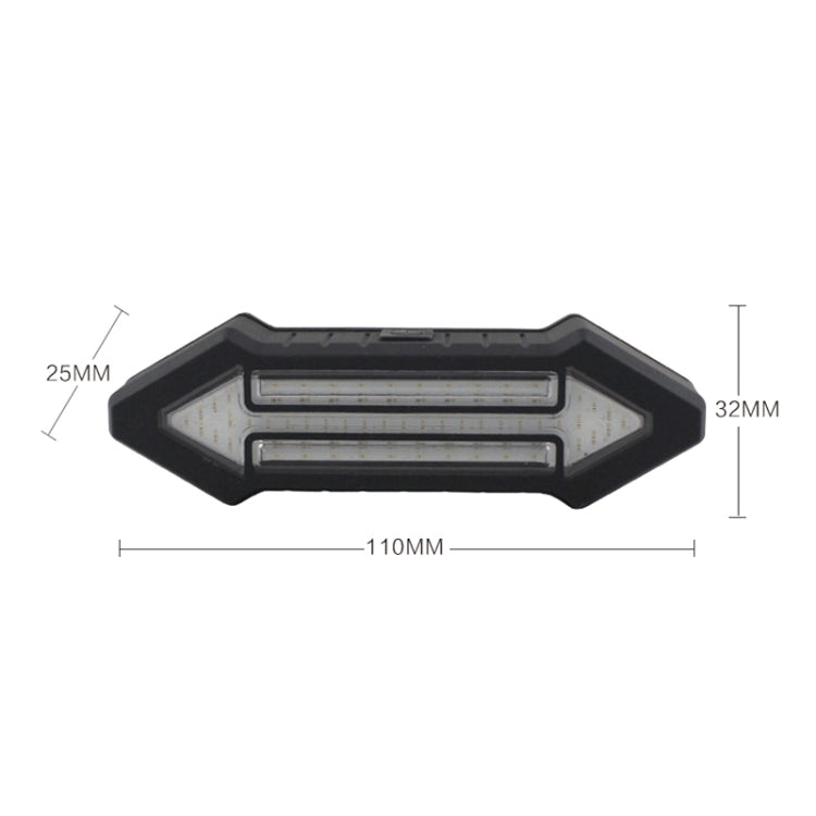BowLift | Bicycle Rear Light Intelligent Wireless Remote Control Flashing Light Warning Light