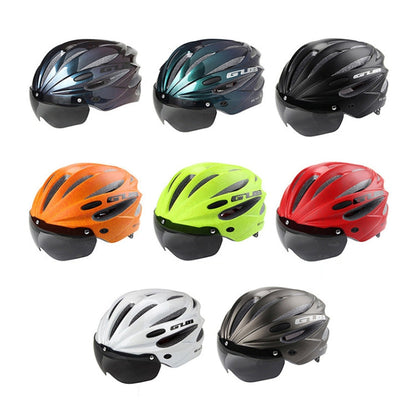 Skanto Skanto | GUB K80 Plus Cycling Helmet with Visor and Glasses (Black)