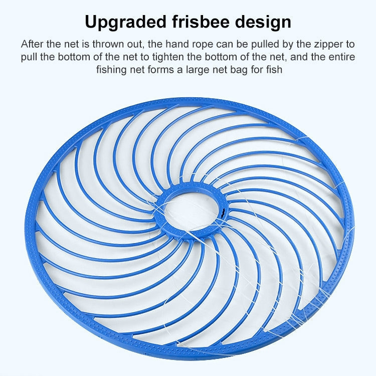 BowLift | 360 Flying Disc Monofilament Fishing Net, Height: 1.8 m