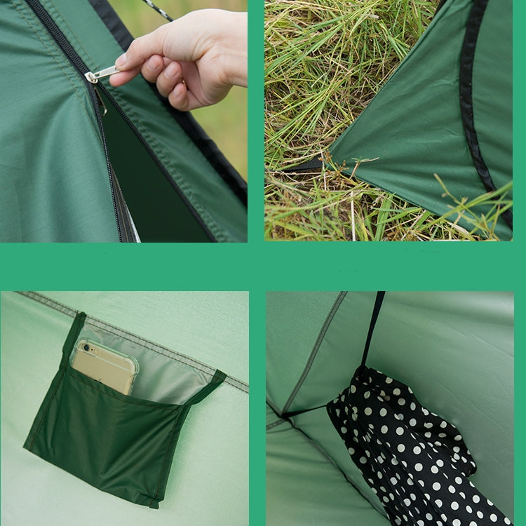 Sandsberg | Changing Room Bathroom Tent with Window, Single, Size: 190x120x120cm (Camouflage)
