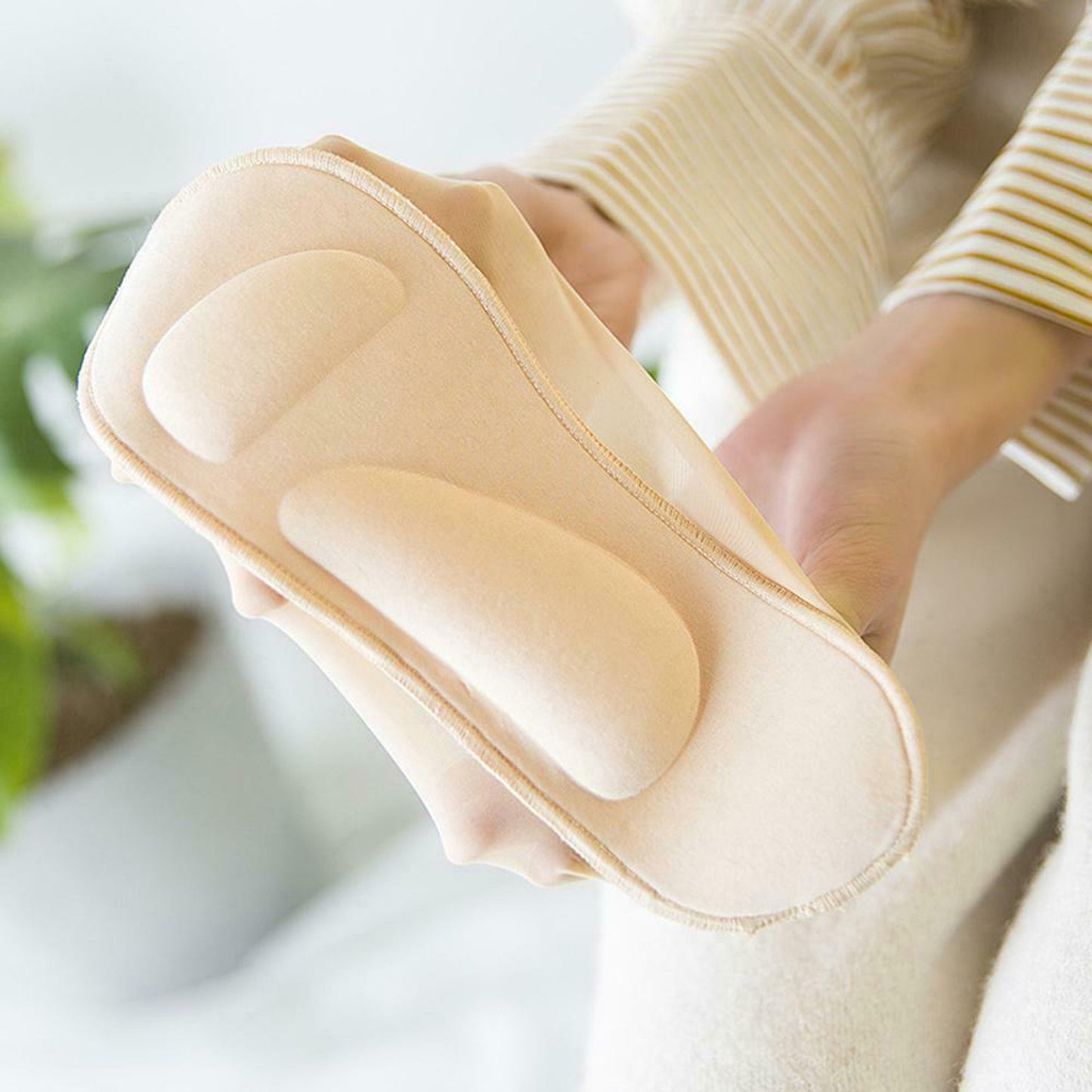 BowLift | FootRelief Compression Socks – Padded Socks with Arch Support for Foot Pain