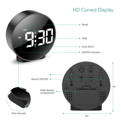 Skanto | Skanto Digital Desk Clock