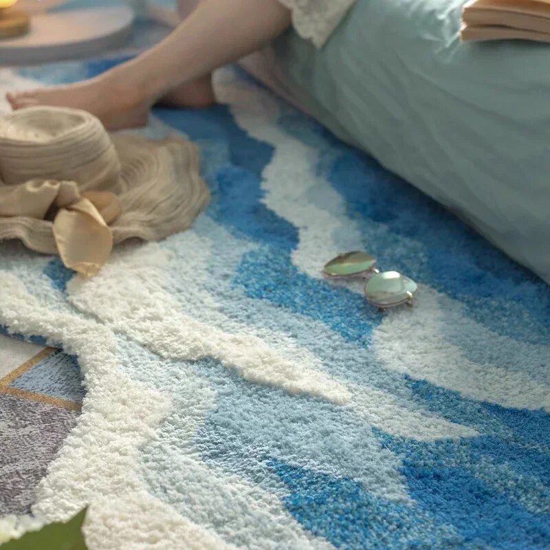 Skanto | Ocean Wave Rug