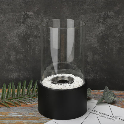 Classic oil lamp with open flame - Lumora | Karnz