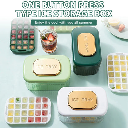 Brehn | One-Press Ice Cube Maker Box