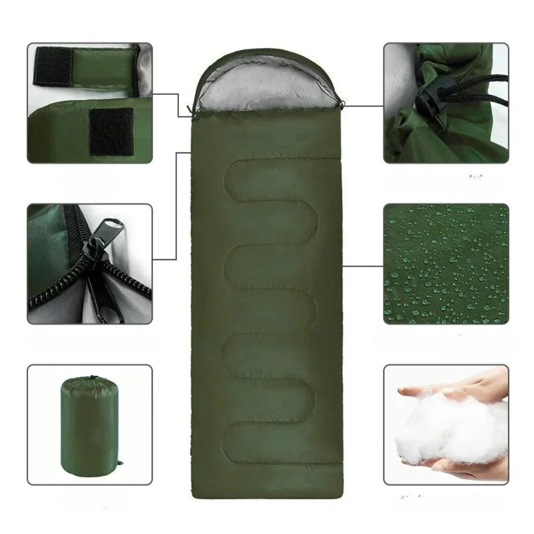 Skanto | Insulated Camping Sleeping Bag for Outdoor Adventures