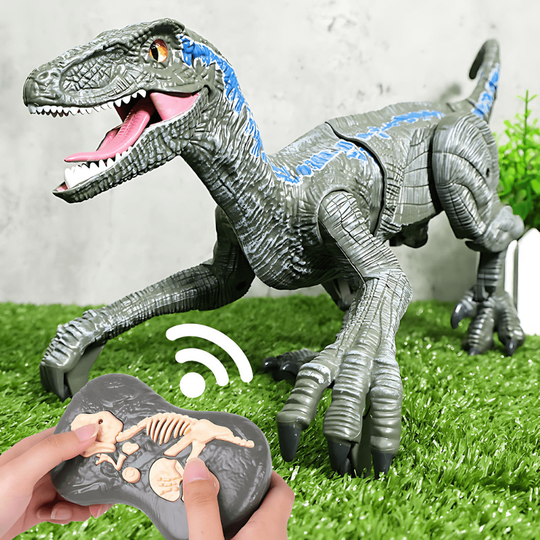 BowLift | RoarBot RC Dino – Remote-controlled dinosaur with light, sound & fog