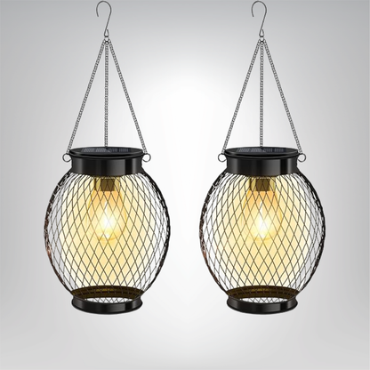 Skanto | Sunny Garden Solar Lantern – Waterproof LED Outdoor Light with Auto Sensor