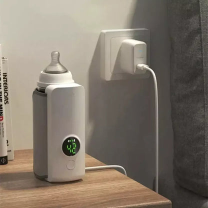 Portable Bottle Warmer for On-the-Go – Quickly and Easily Warm Baby Bottles, Perfect for Travel and Outings, Compact and Portable | Skanto