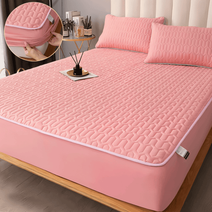 Skanto | FlexiBed Mattress Protector – Waterproof, Breathable, and Washable with Elastic Fit