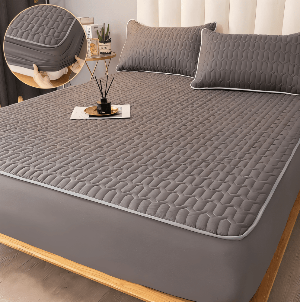 Skanto | FlexiBed Mattress Protector – Waterproof, Breathable, and Washable with Elastic Fit