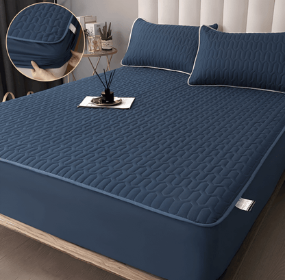 Skanto | FlexiBed Mattress Protector – Waterproof, Breathable, and Washable with Elastic Fit