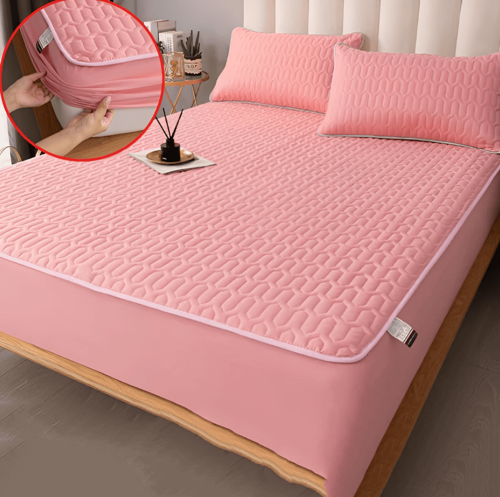 Skanto | FlexiBed Mattress Protector – Waterproof, Breathable, and Washable with Elastic Fit
