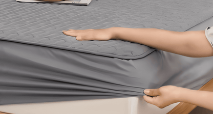 Skanto | FlexiBed Mattress Protector – Waterproof, Breathable, and Washable with Elastic Fit