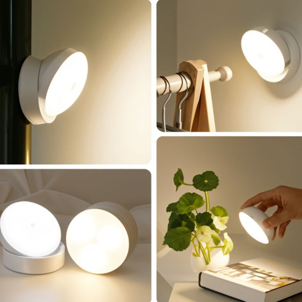 Oralee Rotatable Motion-Sensor Wall Light