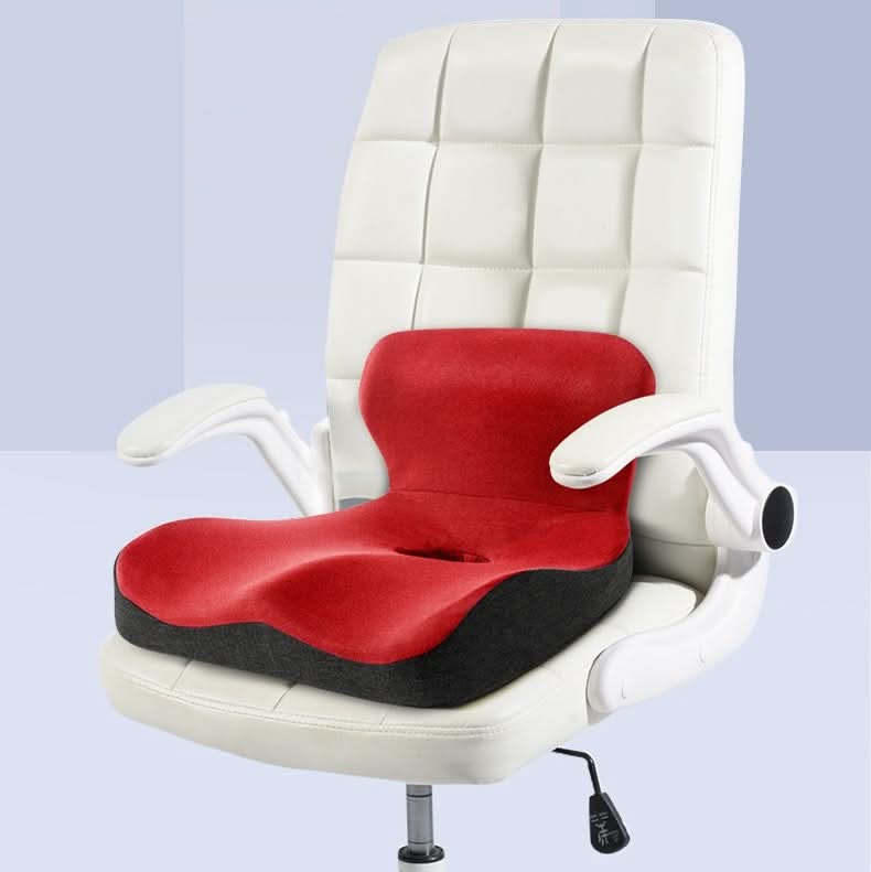 BowLift | Ergonomic Memory Foam Seat Cushion for Back & Tailbone Relief