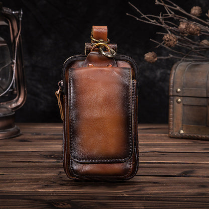 BowLift | Elegant Leather Hip Pouch for Men