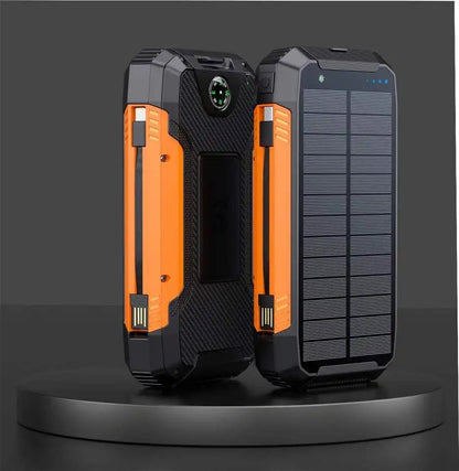 Skanto | 30000mAh Solar Charger Wireless Waterproof Power Bank External