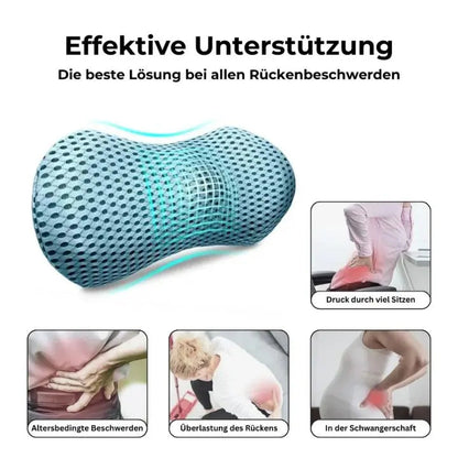 BowLift | Orthopedic Lumbar Pillow – Premium Memory Foam Support Cushion