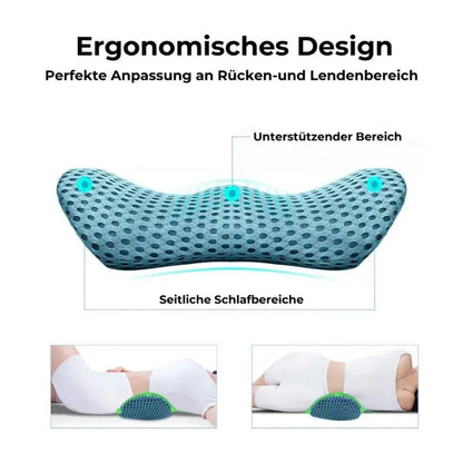 BowLift | Orthopedic Lumbar Pillow – Premium Memory Foam Support Cushion