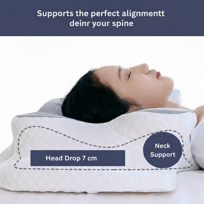 BowLift | Orthopaedic memory foam pillow for neck & shoulder pain relief