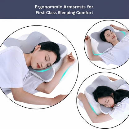 BowLift | Orthopaedic memory foam pillow for neck & shoulder pain relief