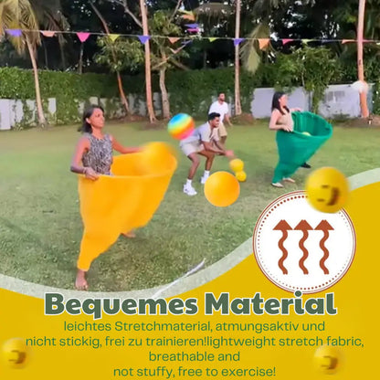 BowLift | Outdoor-catch game with giant pants for group fun