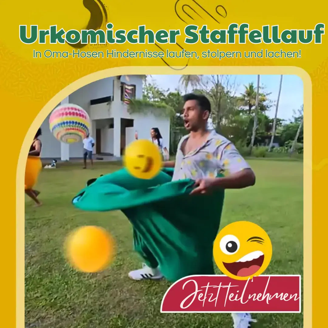 BowLift | Outdoor-catch game with giant pants for group fun