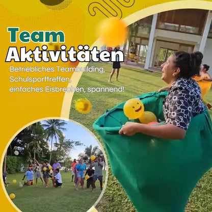 BowLift | Outdoor-catch game with giant pants for group fun