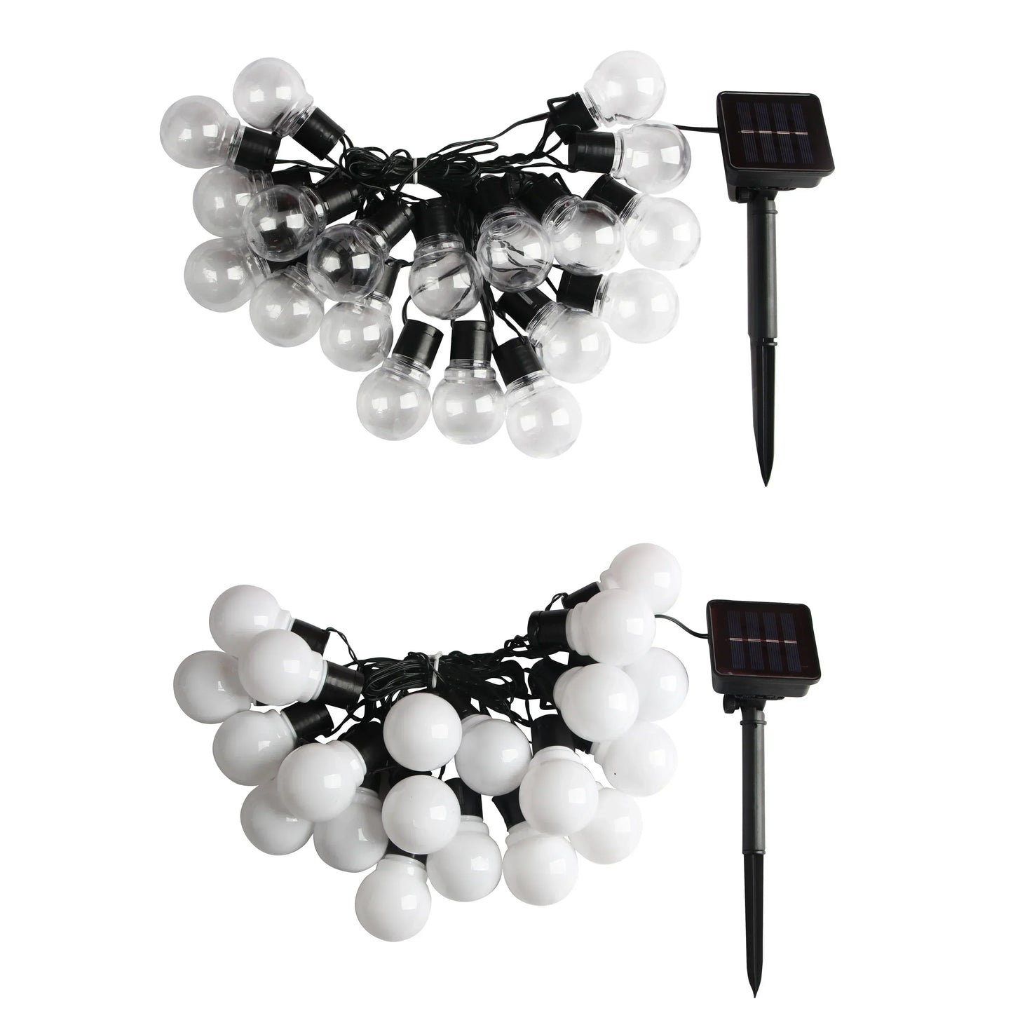 BowLift | Waterproof Outdoor String Lights - Solar Garden Lighting for Balcony & Terrace