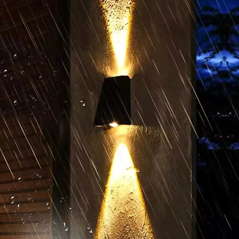 Waterproof solar lights for outdoor use – LED wall lights for garden & terrace | Karnz
