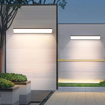 Aluminum LED outdoor wall light, waterproof