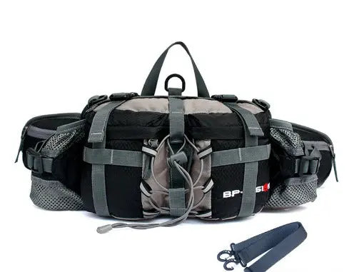 BowLift | Waterproof Hiking Waist Bag – 5L Bum Bag with Zippered Pockets for Walking & Outdoor Adventures
