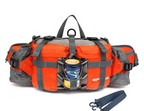 BowLift | Waterproof Hiking Waist Bag – 5L Bum Bag with Zippered Pockets for Walking & Outdoor Adventures