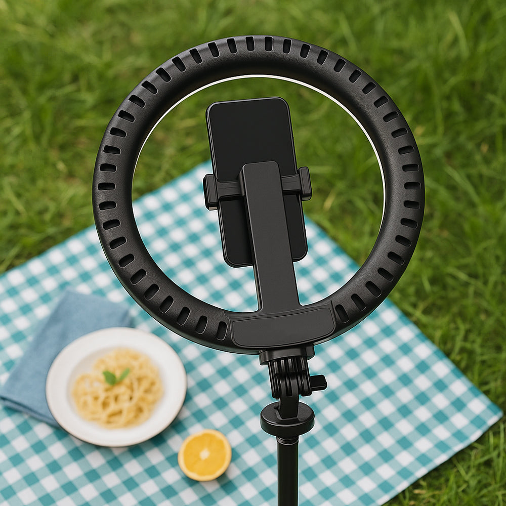 Ring Light with Remote Control & Tripod – 3 Color Temperatures – P220-Q | Brehn