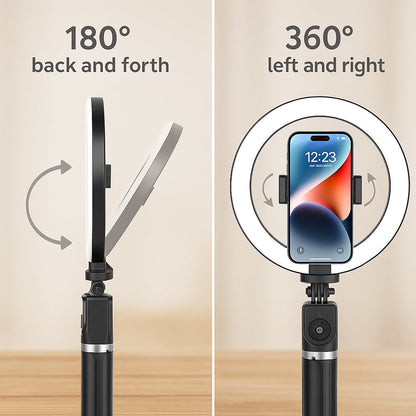 Ring Light with Remote Control & Tripod – 3 Color Temperatures – P220-Q | Brehn