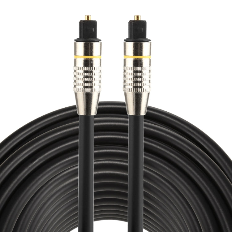 Sandsberg | 30m OD6.0mm nickel-plated metal head Toslink male to male digital optical audio cable