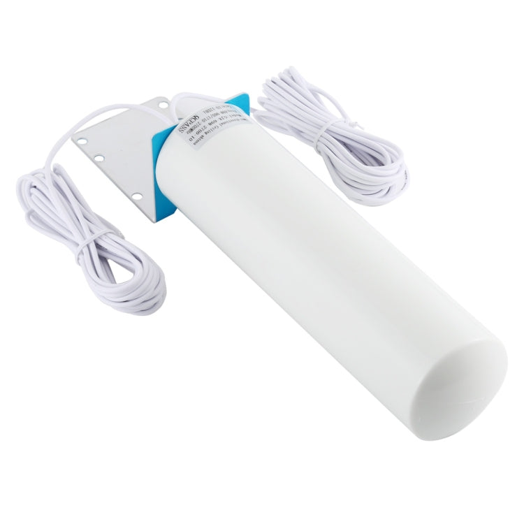 Skanto | 4G LTE WiFi 12dBi Omni Outdoor Antenna with CRC9 Male (White)