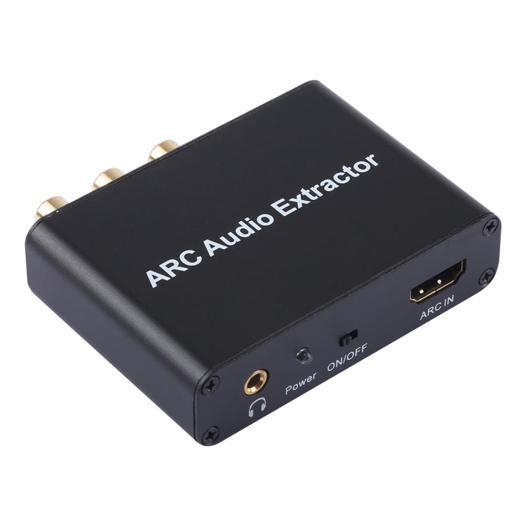 Skanto | 192KHz ARC Audio Extractor HDMI ARC to SPDIF + Coaxial + L/R Converter Audio Return Channel Adapter