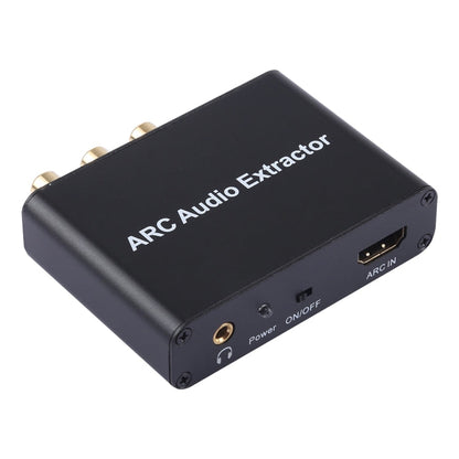 Skanto | 192KHz ARC Audio Extractor HDMI ARC to SPDIF + Coaxial + L/R Converter Audio Return Channel Adapter