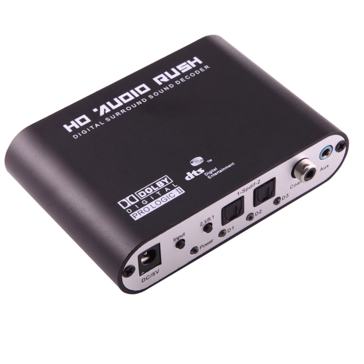 Skanto | NEWKENG 51R DTS / AC3 to Analog 5.1 Audio / Stereo Audio Digital Audio Converter Decoder